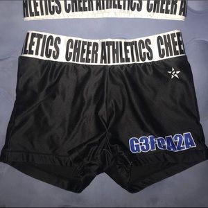 Cheer Athletics practice wear shorts
